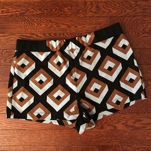 DVF Geometric Print Shorts